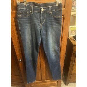 Express‎ Size 4R Jeans Stella Low Rise Denim Women's Inseam 29" Dark Wash